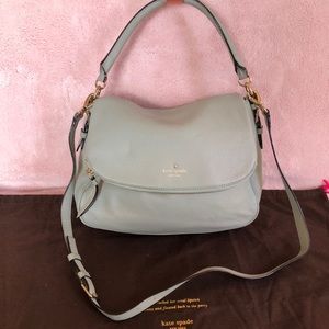Kate Spade Minka Cobble Hill Bag//Mint Green
